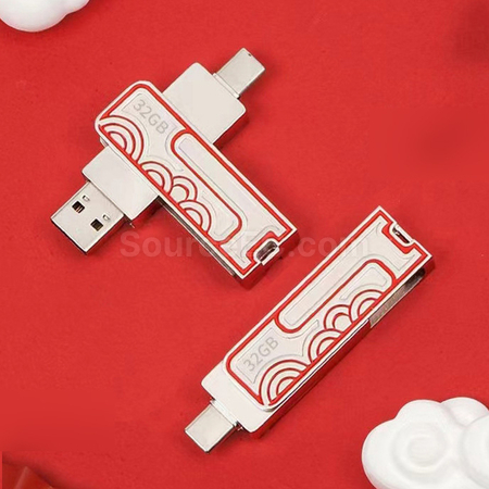 禮品訂造Type-C 兩用USB手指紀念品