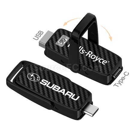 禮品訂造Type-C 發光USB手指紀念品