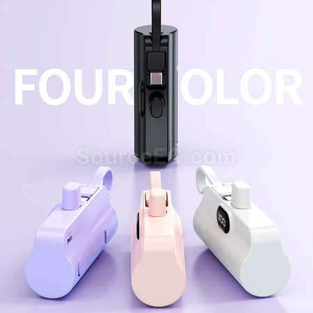 禮品訂造無線膠囊充電寶紀念品
