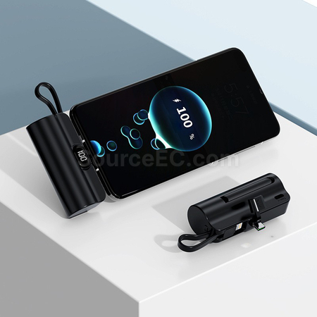 禮品訂造無線膠囊充電寶紀念品