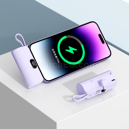 禮品訂造無線膠囊充電寶紀念品