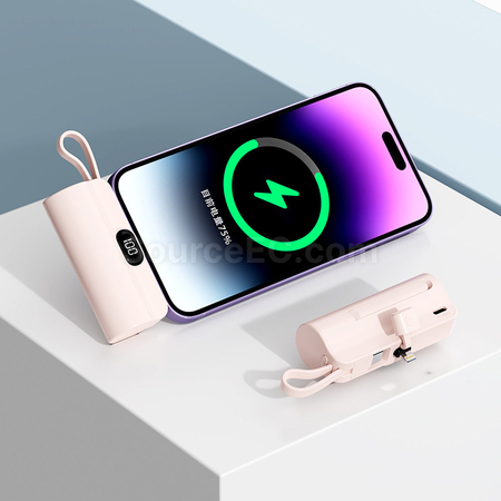 禮品訂造無線膠囊充電寶紀念品