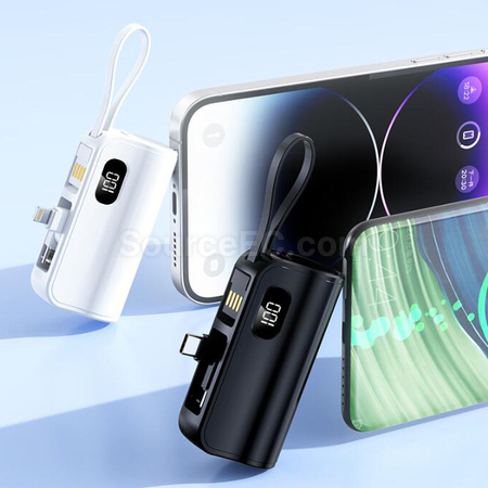 禮品訂造無線膠囊充電寶紀念品