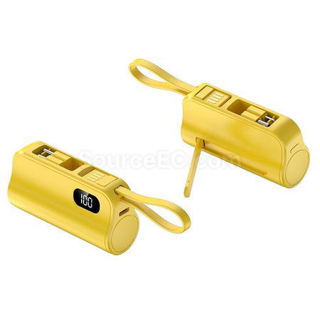 禮品訂造無線膠囊充電寶紀念品