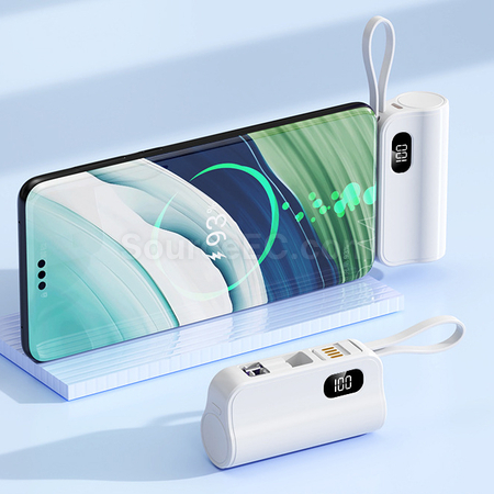 禮品訂造無線膠囊充電寶紀念品