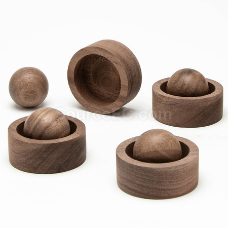 禮品訂造簡約圓球擴香木紀念品