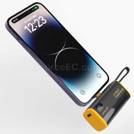 禮品訂造無線膠囊充電寶紀念品