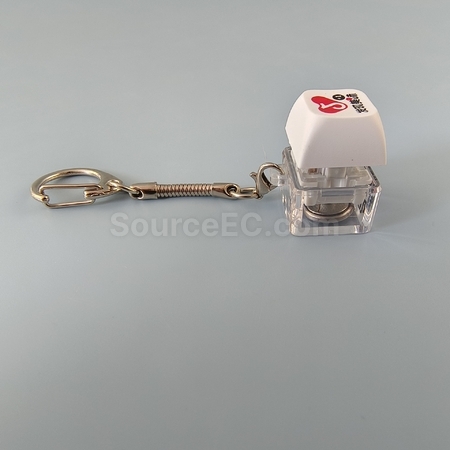 禮品訂造解壓按鍵鎖匙扣紀念品
