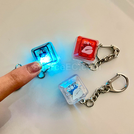 禮品訂造解壓按鍵鎖匙扣紀念品