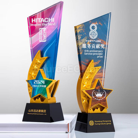 禮品訂造水晶獎座紀念品