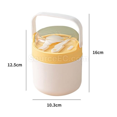 禮品訂造帶蓋手提湯飯壺紀念品