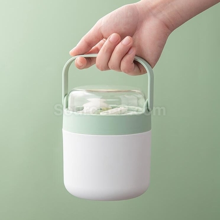 禮品訂造帶蓋手提湯飯壺紀念品