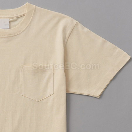 禮品訂造口袋圓領T恤紀念品