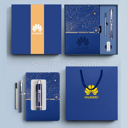 禮品訂造星空磁扣筆記簿紀念品