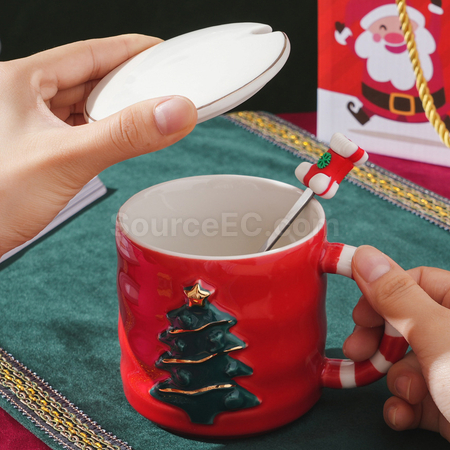 禮品訂造創意聖誕節馬克杯紀念品