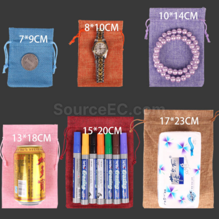 禮品訂造麻布束口袋紀念品