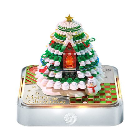 禮品訂造3D聖誕樹年曆紀念品