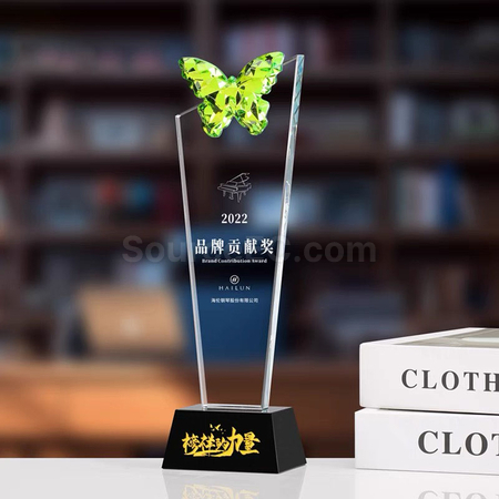 禮品訂造水晶獎座紀念品
