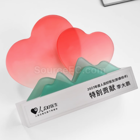 禮品訂造水晶獎座紀念品