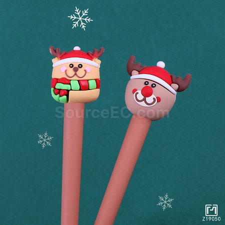 禮品訂造卡通聖誕筆紀念品