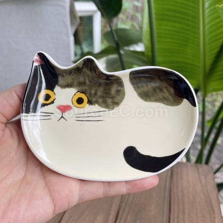 禮品訂造貓咪醬油碟紀念品
