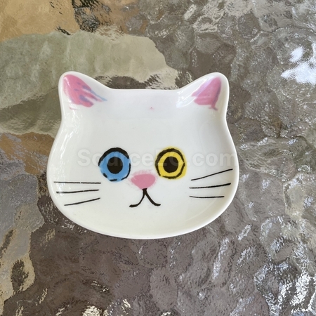 禮品訂造貓咪醬油碟紀念品