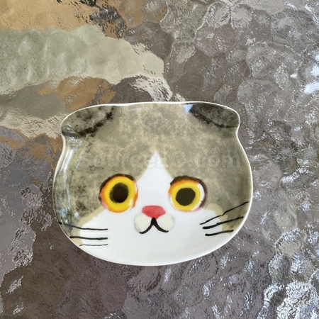 禮品訂造貓咪醬油碟紀念品