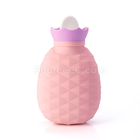 禮品訂造菠蘿矽膠暖水袋紀念品