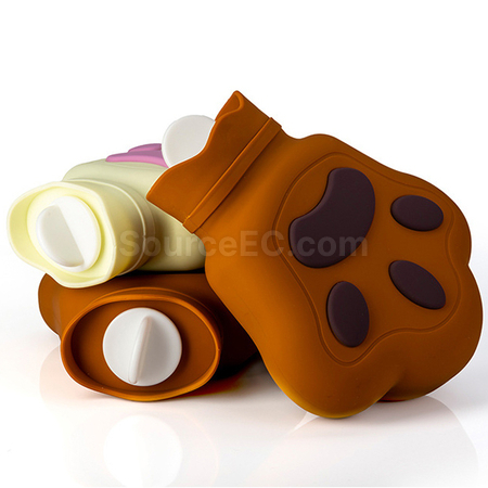 禮品訂造貓爪矽膠暖水袋紀念品