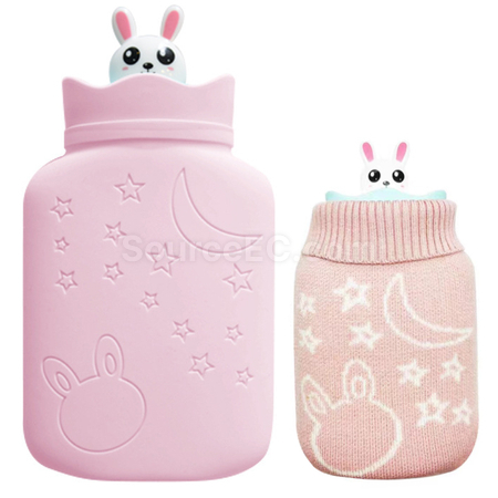 禮品訂造乖乖兔矽膠暖水袋紀念品