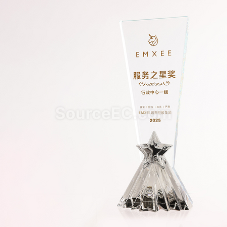 禮品訂造水晶獎座紀念品
