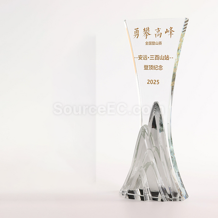 禮品訂造水晶獎座紀念品