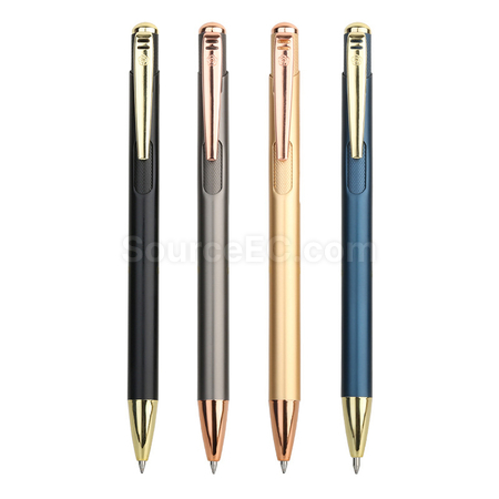 禮品訂造按動金屬簽字筆紀念品