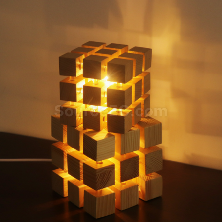 禮品訂造魔方小夜燈紀念品