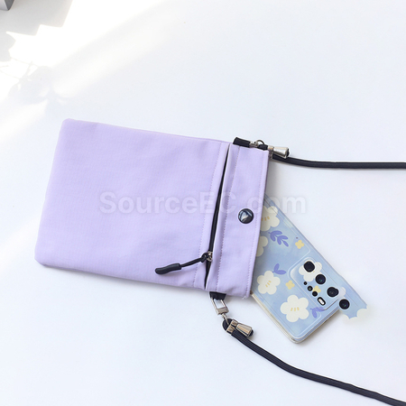 禮品訂造雙層斜跨手機包紀念品