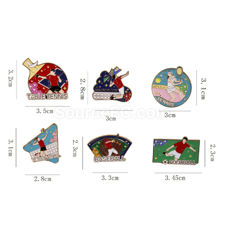 禮品訂造運動系列徽章紀念品