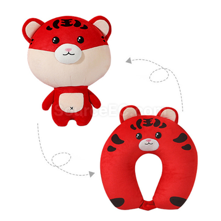 禮品訂造二合一動物頸枕紀念品