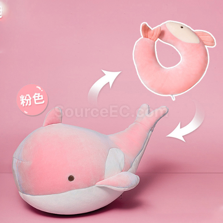 禮品訂造二合一動物頸枕紀念品