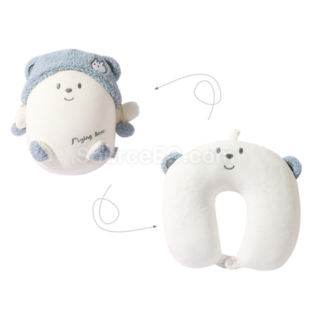 禮品訂造二合一動物頸枕紀念品