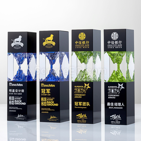 禮品訂造水晶獎座紀念品