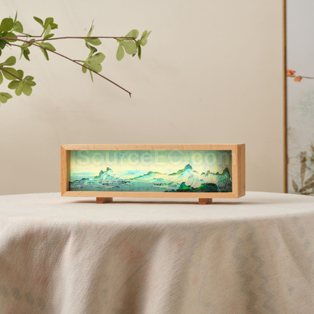 禮品訂造日照金山小夜燈紀念品