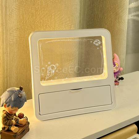 禮品訂造可擦留言板小夜燈紀念品