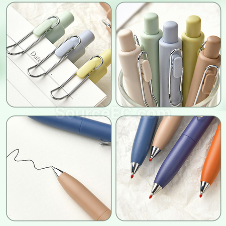 禮品訂造胖墩墩按動中性筆紀念品