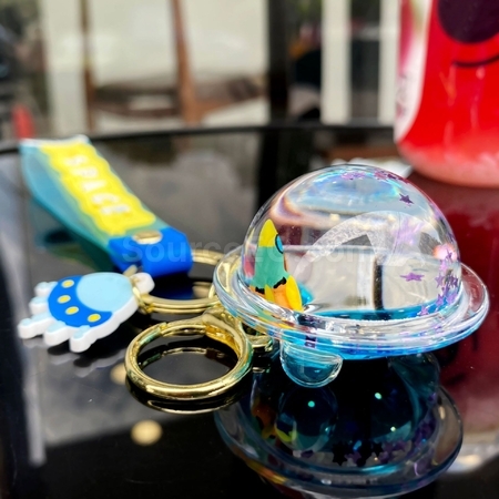 禮品訂造太空人鑰匙扣紀念品