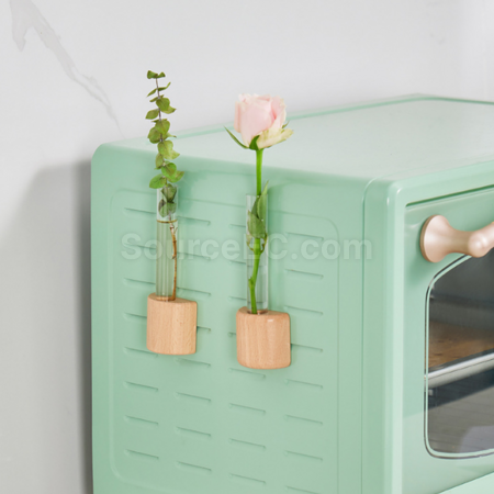 禮品訂造磁吸冰箱貼水耕小花瓶紀念品