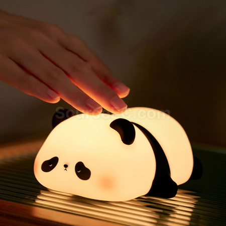 禮品訂造熊貓小夜燈/拍拍燈紀念品