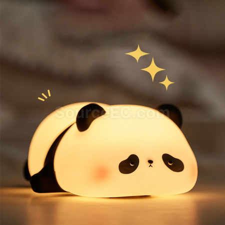 禮品訂造熊貓小夜燈/拍拍燈紀念品