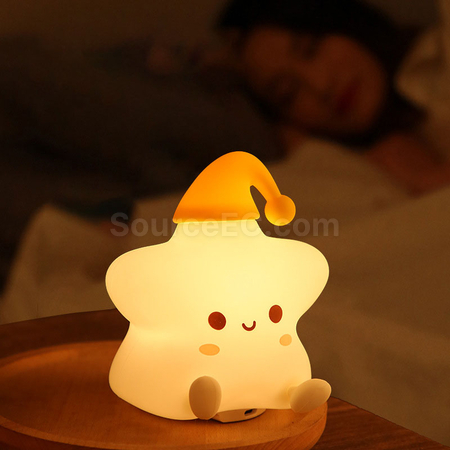 禮品訂造星星小夜燈/拍拍燈紀念品
