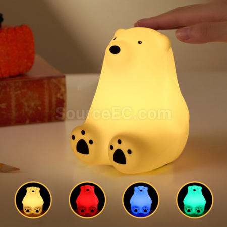 禮品訂造小白熊拍拍燈紀念品