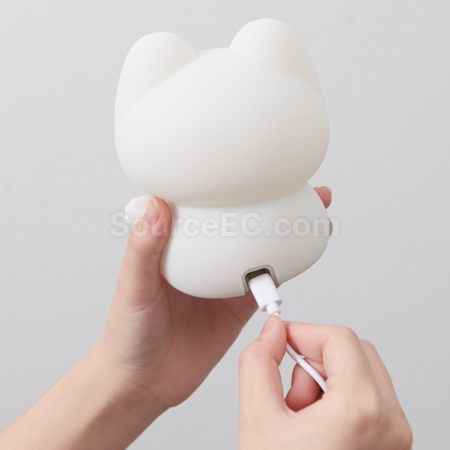 禮品訂造招財貓小夜燈/拍拍燈紀念品